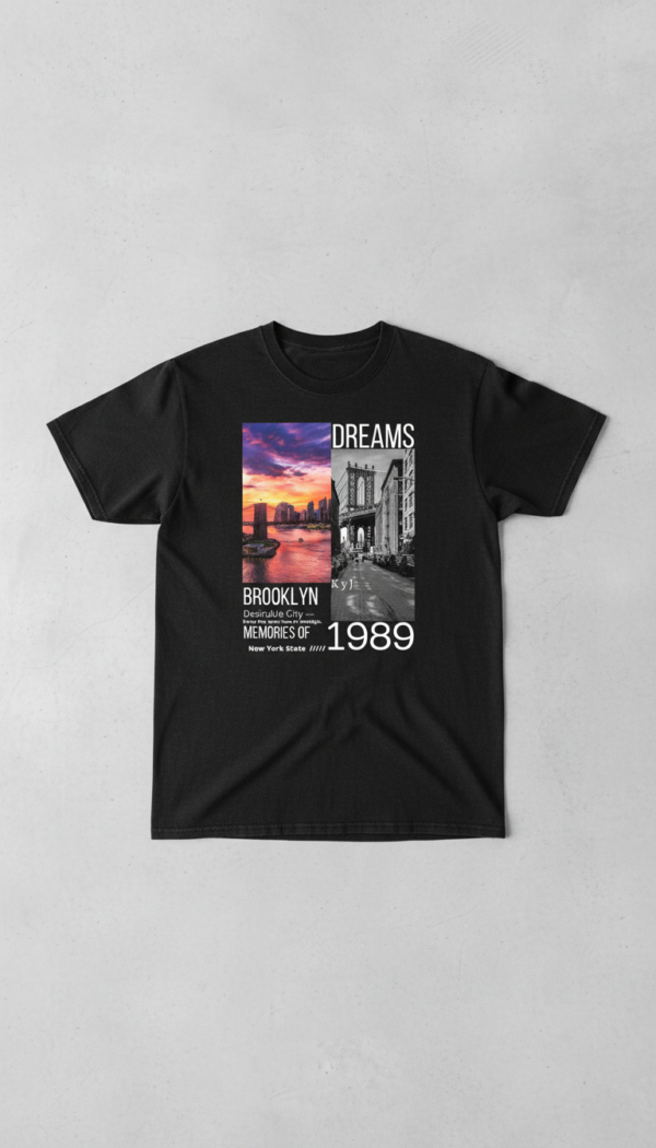 Brooklyn Dreams 1989 Graphic T Shirt