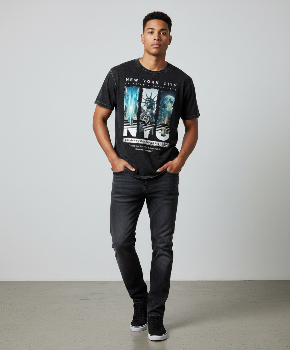 NYC City That Never Sleeps Tee 1 NYC City That Never Sleeps Tee 1